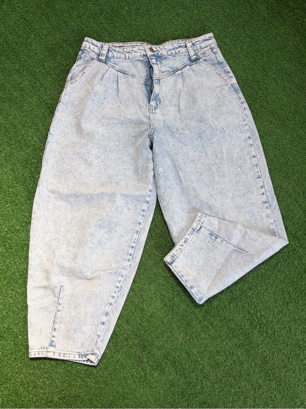 wild fable Light Acid Wash Boyfriend Jeans - Pale Blue